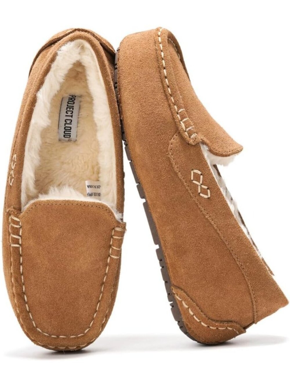 Cozy 100% Genuine Leather Women's Slippers | Warm & Comfortable Indoor Footwear